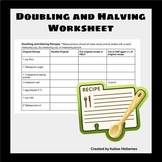 Doubling and Halving Recipes | Cooking | Family Consumer Sciences