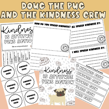 Doug the Pug and The Kindness Crew, SEL Book Companion, Kindness Activities