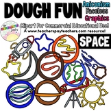 Dough Fun Space Themed Clipart
