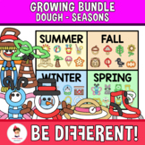 Dough Growing Bundle Seasons Clipart Parts Included Summer