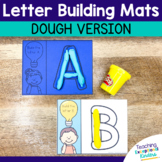 Dough Letter Building Mats | Fine Motor Alphabet Center