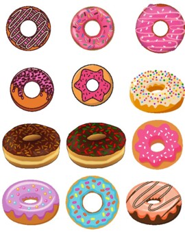 Doughnut Matching Game One by Child Care Concierges | TpT