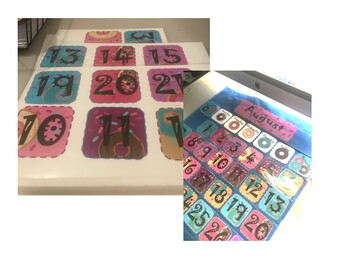 Doughnuts Calendar kit by One HANDy teacher Teachers Pay Teachers