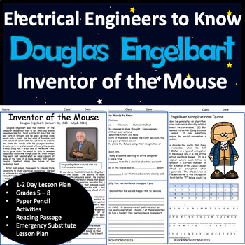 Preview of Douglas Engelbart - Engineers to Know