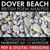 Dover Beach, Matthew Arnold Poetry Analysis, Brit Lit, PDF
