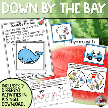 Preview of Down By the Bay | Activities