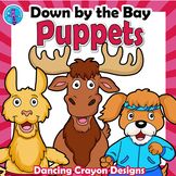 Down By the Bay Song Activity | Animal Paper Bag Puppet Templates