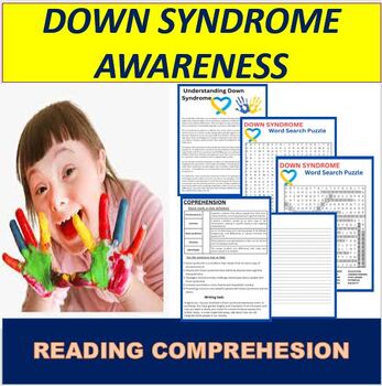 Preview of Down Syndrome Awareness(World Down Syndrome Day) Reading and writing