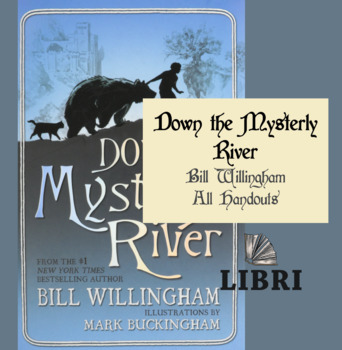Preview of Down The Mysterly River - ALL 6 LESSON HANDOUTS