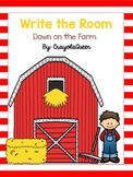 Down on the Farm Write the Room
