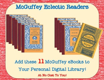 Preview of McGuffey Eclectic Readers, Speller and Primer - eBooks (over a 1,000 pages)