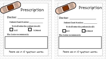 Dr. Addition and Dr. Subtraction by Learn with Ms M | TPT