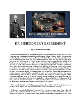 dr. heidegger's experiment dark romanticism