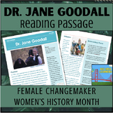 Dr. Jane Goodall Reading Comprehension Research Passage- W