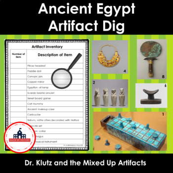 Preview of Ancient Egypt Artifact Dig