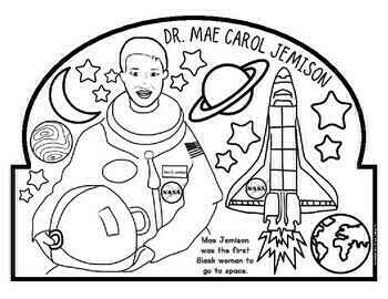 Preview of Dr. Mae C. Jemison Hat & Craft