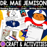 Dr. Mae Jemison Craft Biography Reading Activity for Women