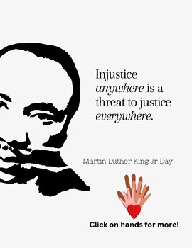 Preview of Dr. Martin Luther King Activities - Interactive with Reading & Social Studies