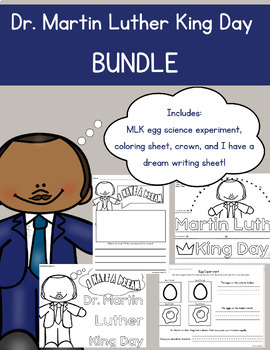 Preview of Dr. Martin Luther King Day Holiday Activity BUNDLE for Elementary
