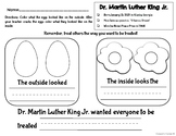 Dr. Martin Luther King Jr. Activity|Diversity Egg Experime