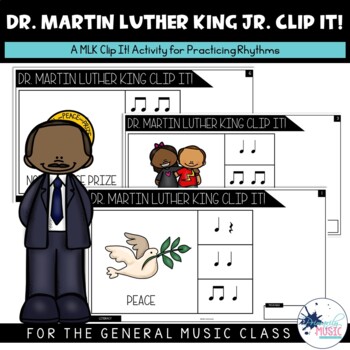 Preview of Dr. Martin Luther King Jr. Clip It! Activity