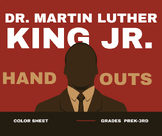Dr. Martin Luther King Jr. Coloring Sheet