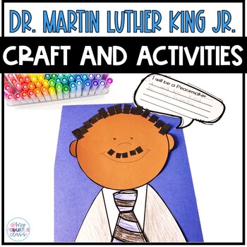 Preview of Dr. Martin Luther King Jr. Craft and Activities