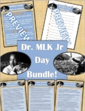 Dr. Martin Luther King Jr. Day Bundle! (essay prompt, acro