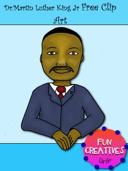 Preview of Dr. Martin Luther King Jr Free Clip Art