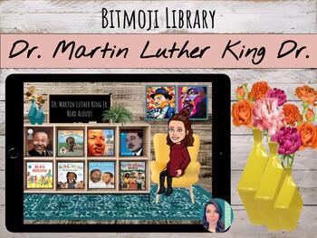 Preview of Dr. Martin Luther King Jr (MLK) | Virtual Bitmoji Library