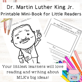 Preview of Dr. Martin Luther King Jr. Mini-Book and Writing Activities