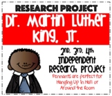 Dr. Martin Luther King Jr Research Project Pennant