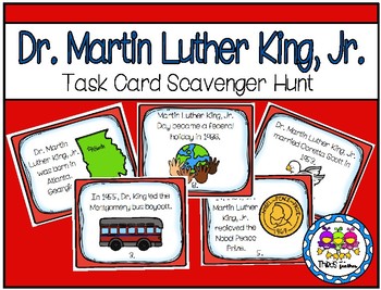 Preview of Dr. Martin Luther King, Jr. Scavenger Hunt