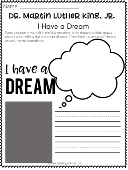 Dr. Martin Luther King, Jr Worksheets by Chatting with Chai | TpT