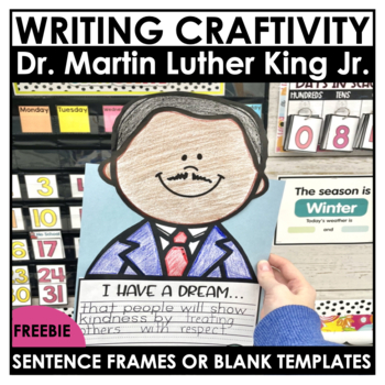 Preview of Dr. Martin Luther King Jr. Writing Craft Freebie