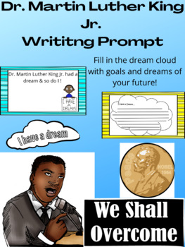 Preview of Dr. Martin Luther King Jr. Writing Prompt