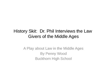 Preview of Dr. Phil Interviews the Law Givers of the Middle Ages