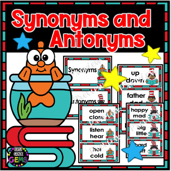 Dr. S Read America Synonym and Antonym Word Sort by First Grade Gems