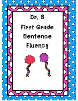 Preview of Dr. S Truffula Tree Fluency Sentences
