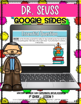 Preview of Dr. Seuss - 1st Grade: Google Slides (Distance Learning)