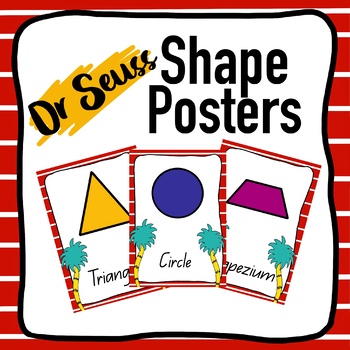 Preview of Dr Seuss 2D Posters