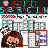 Dr. Seuss Inspired Three Digit Subtraction Task Card Game