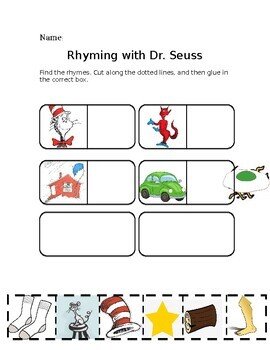 Preview of Dr. Seuss