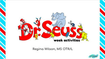 Preview of Dr. Seuss Activities (upgrade)