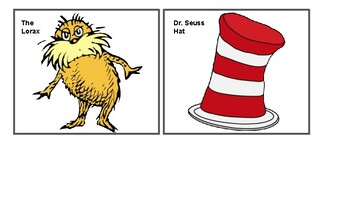 Dr. Seuss Activity Memory Match by Wolford Teaching Resources | TPT