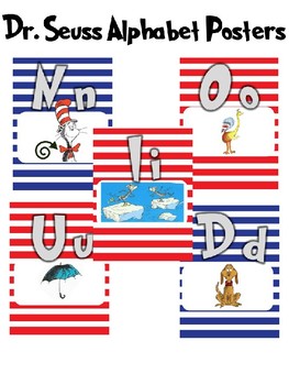 Dr. Seuss Alphabet by Page 394 Creations | Teachers Pay Teachers