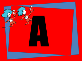 Preview of Dr.Seuss Alphabet and Numbers