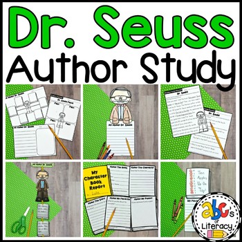 Dr. Seuss Author Study by ABC's of Literacy | Teachers Pay Teachers