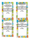 Dr. Seuss Back to School Poem From teacher gift FREE