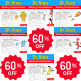 Dr. Seuss Bundle: 48 Reading Comprehension | Dr. Seuss Day